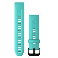 QuickFit® 20 Watch Bands Aqua silicone- 20 mm - 010-13102-05 - Garmin